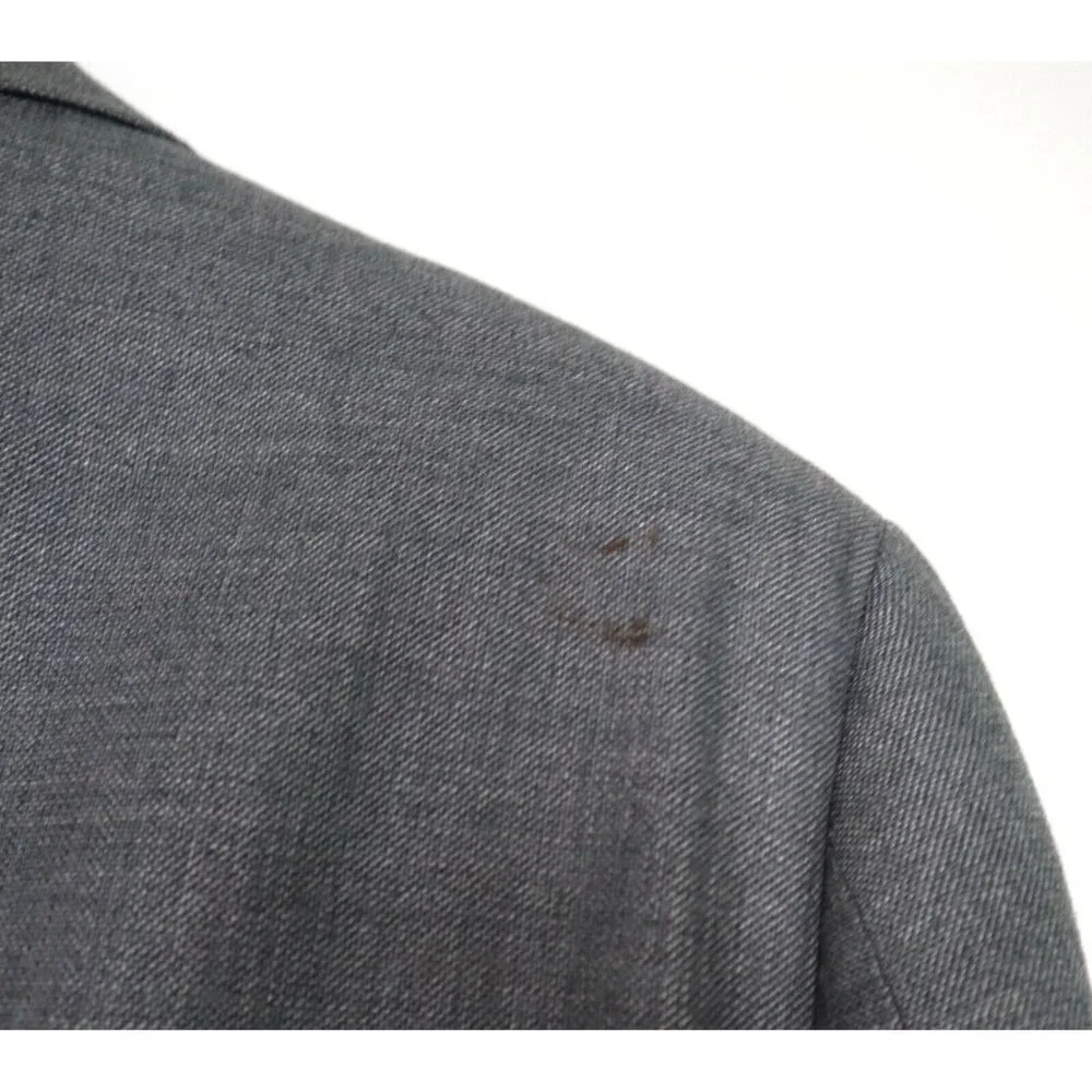 CHAPS - MEN'S GRAY WOVEN BLAZER JACKET SPORT COAT - SIZE 44L